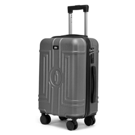 Sivé dámske cestovné kufre