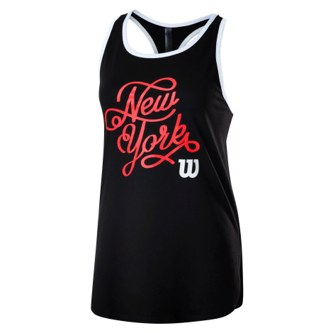 Dámské tílko Wilson NYC Calligra Tech Tank White XS