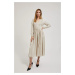 Women's dress MOODO - beige