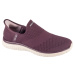 Fialové dámske tenisky Skechers Slip-ins: Virtue - Sleek 104425-WINE