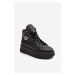 Women's High Zip Sneakers Lemar Black Katerin