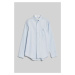 KOŠEĽA GANT REG HONEYCOMB TEXTURE SHIRT LIGHT BLUE