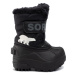 Sorel Snehule Toddler Snow Commander NV1960 Čierna