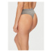 Calvin Klein Underwear Stringové nohavičky 000QF7431E Sivá