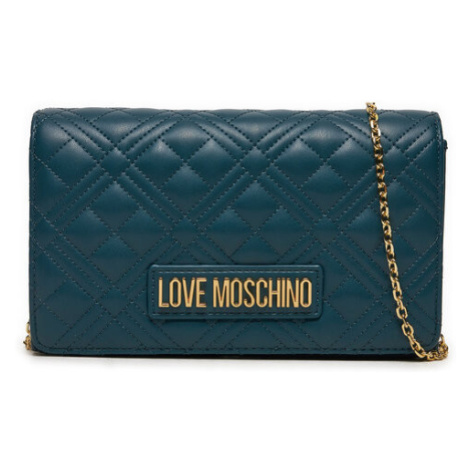 LOVE MOSCHINO Kabelka JC4079PP1LLA0815 Tyrkysová