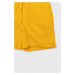Detské plavkové šortky Guess žltá farba