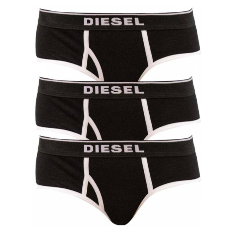 Diesel Nohavičky - UFPNOXYTHREEPACK UNDERPANTS čierne