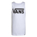 Pánske tričko s krátkym rukávom VANS CLASSIC TANK-WHITE-BLACK