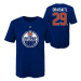 Edmonton Oilers detské tričko Leon Draisaitl #29 Flat Captains N&N Ctn Tee