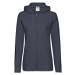 Navy Hoodie Lady fit Fruit Of The Loom