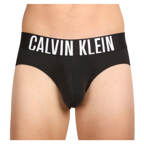 3PACK pánske slipy Calvin Klein čierné (NB3610A-UB1)