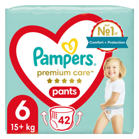 PAMPERS Nohavičky plienkové Premium Care Pants veľ. 6 (42 ks) 15 kg