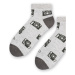 Pánské ponožky model 7228399 MELANŽOVÁ SVĚTLE ŠEDÁ 4143 - Steven