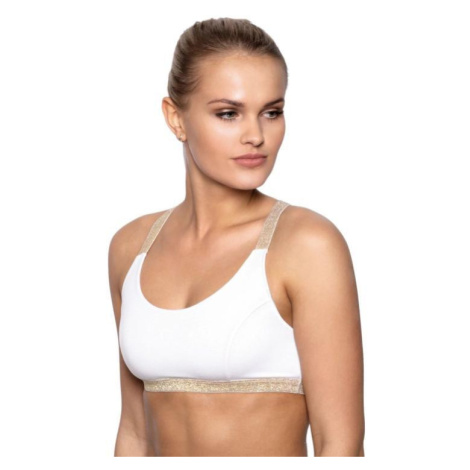 Dámsky biely fitness top Eldar Areta