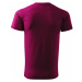 Malfini Basic Pánske tričko 129 fuchsia red