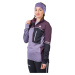 Hannah Meda Hz Dámska športová mikina 10047360HHX prune purple/lavender gray mel