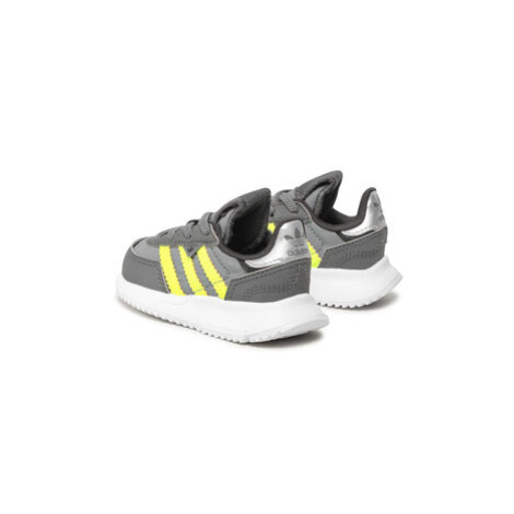 Adidas Sneakersy Retropy F2 El I GZ0856 Sivá