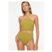 Light Green Women's One-piece Swimsuit with Cut-Outs Trendyol - Women