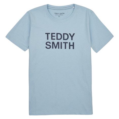 Teddy Smith  TICLASS 3 MC JR  Tričká s krátkym rukávom Modrá