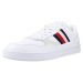 Tommy Hilfiger  COURT CUPSOLE RETRO LTH  Módne tenisky Biela