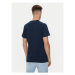 Tommy Jeans Tričko Linear Chest DM0DM18555 Tmavomodrá Slim Fit