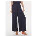 ViCOLO Culottes nohavice TB0034 Tmavomodrá Relaxed Fit