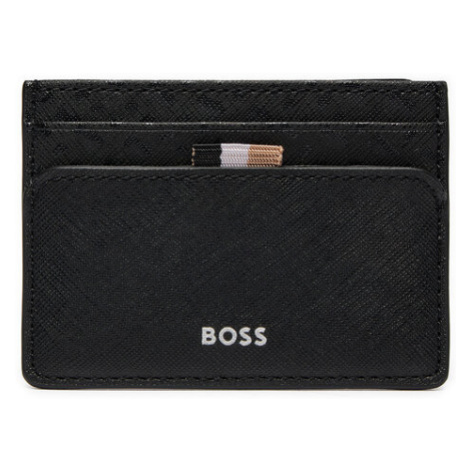 Boss Puzdro na kreditné karty Zair M Card Holder 50517065 Čierna Hugo Boss