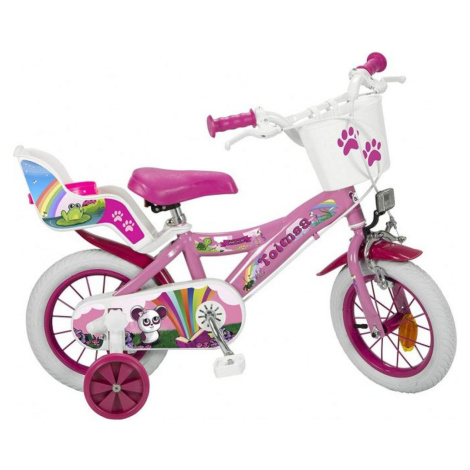 Toimsu Bicykel detské Fantasy ružovobiele 12
