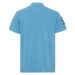 BLEND POLO REGULAR FIT Pánske tričko polo, svetlomodrá, veľkosť