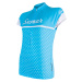 Women's Cycling Jersey Sensor Cyklo Dots Blue