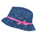 Lewro JANKA Dievčenský plátený klobúčik, modrá, veľkosť