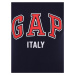 Gap Petite Tričko 'ITALY'  námornícka modrá / krvavo červená / biela
