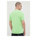 Bežecké tričko Mizuno Impulse zelená farba, jednofarebné