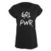 Mr. Tee Ladies GRL PWR Tee black