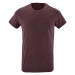 SOĽS Regent Fit Pánske tričko SL00553 Heather oxblood