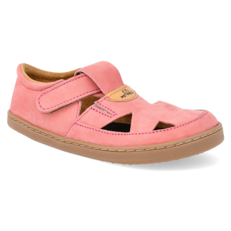 Barefoot sandálky Pegres - BF51 ružové