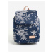 Modrý dámsky kvetovaný batoh Eastpak Superb Special Arayanna 14 l