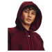 Mikina Under Armour Rival Fleece Printed Hd Dark Maroon