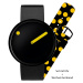 Picto 43388-SET Unisex Watch Black and Yellow 40mm