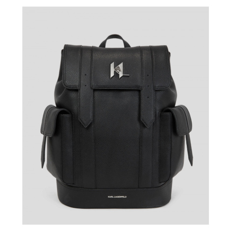 Batoh Karl Lagerfeld K/Turnlock Backpack Čierna