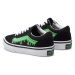 Chlapčenská vychádzková obuv VANS UY Old Skool (Suede Canvas) glow slime black green