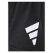 Adidas Športové kraťasy Future Icons 3-Stripes HE4968 Čierna Relaxed Fit