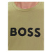 Boss Tričko 50491706 Zelená Regular Fit