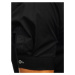 Cierna pánska elegantná košeľa s krátkymi rukávmi Bolf 5535
