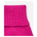 Rukavice Karl Lagerfeld Jeans Knitted Logo Glove Ružová