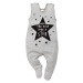 Dupačky Pinokio Happy Day Sleepsuit Grey