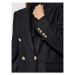 Marella Vlnený kabát Nono 39060418 Čierna Regular Fit