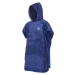 AQUA SPEED Unisex's Poncho Towel Navy Blue Pattern 10