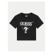 Guess Tričko J4YI46 K8FQ4 Čierna Regular Fit