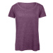 B&amp;C Dámske tričko TW056 Heather Purple